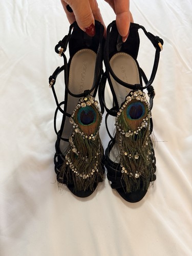 Sergio rossi black suede - rossi,