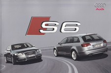 CAR BROCHURE - AUDI S6 SALOON AND AVANT - MARCH 2006