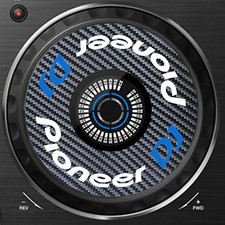 PIONEER DJ CARBON FIBRE XDJ RX / RX2 JOG / SLIPMAT GRAPHICS / STICKERS CDJ DJM