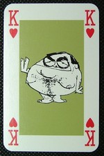 1 x playing card John Prescott