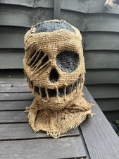 Halloween Scarecrow Head – Creepy Decoration