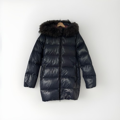 Duvetica navy blue puffer - duvetica,