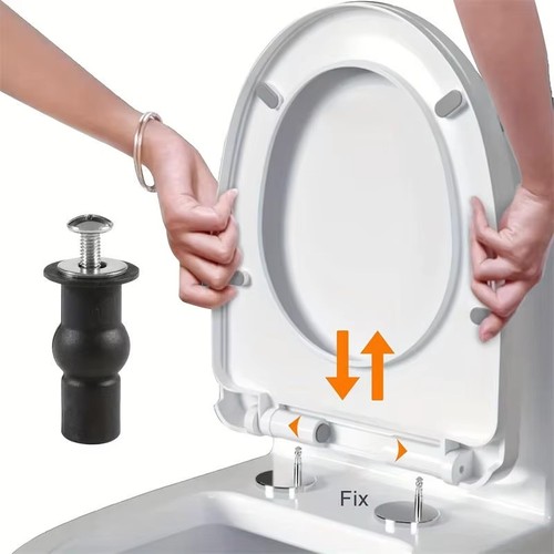 Toilet seat top - seat, hinge