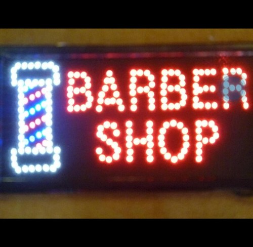 Barber pole hair salon - barber,