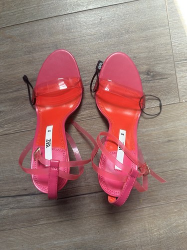 Bnwt zara strappy sandals - zara, size