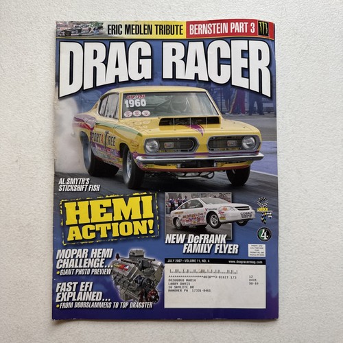 Drag racer magazine - racer, july