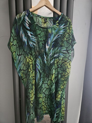Green multi print cover - multi,