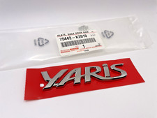 Toyota Tailgate "Yaris" Name Badge Yaris Cross MXP Genuine New 75442-K2010