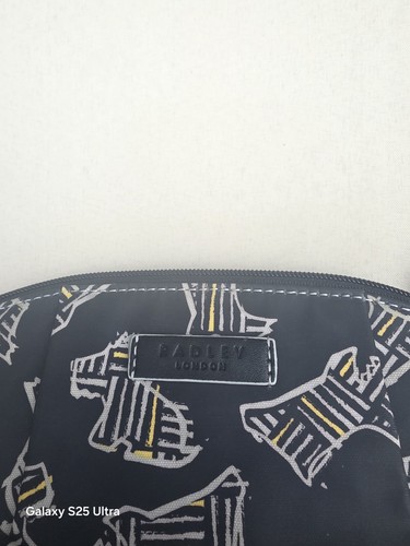 Radley black nylon dog print - nylon,
