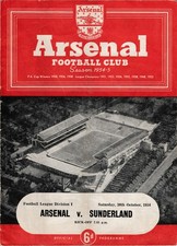 Arsenal sunderland 1954 55 - arsenal, 1954/55