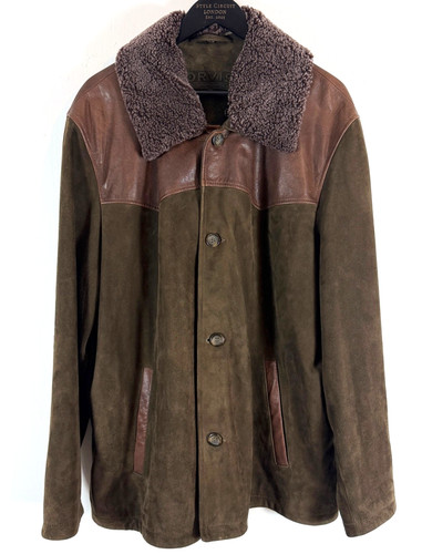 Orvis leather jacket - orvis, mens