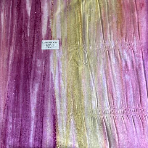 End bolt landscape batik - of,
