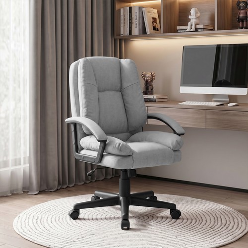Linen office chair computer - office,