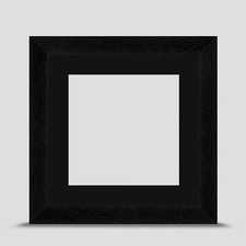 Black Wooden Photo Frame 6x6