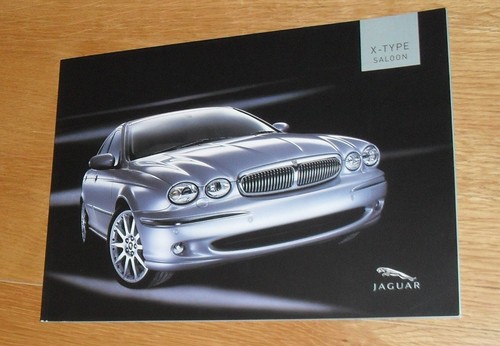 Jaguar type brochure - type, 2005
