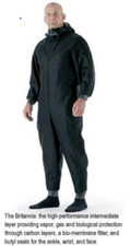 Black nbc suit cbrn - black, protec
