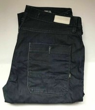 J1414 GIO GOI DEMO DS MEN'S  NAVY DENIM JEANS W36R  L32