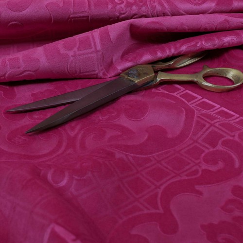 Embossed damask velveteen - embossed,