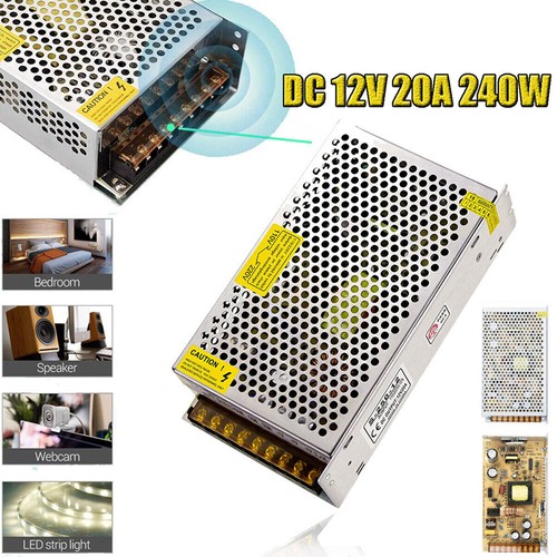 110 240v 12v 20a 240w - 110-240v,