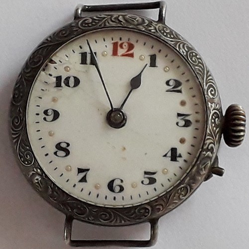 Ww1 silver cased - silver, trench