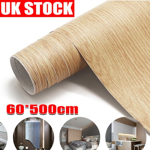 Oak wood effect vinyl - oak,