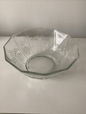 Pressed Glass Trifle Bowl