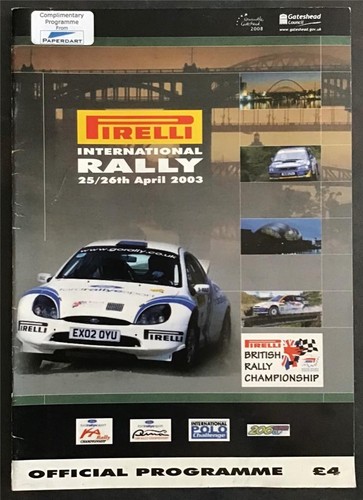 Pirelli international rally - international,