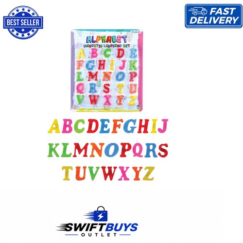 Colorful magnetic letters - colorful, set