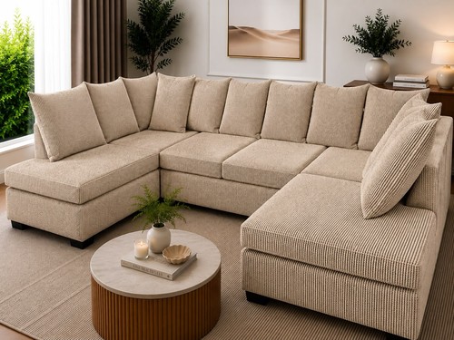 Seater shape sofa with - seater,