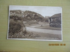 MINEHEAD, BLENHEIM GARDENS. 1929 POSTCARD. VERY GOOD. SOMERSET.