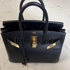 Hermes Birkin 30 Black Gold