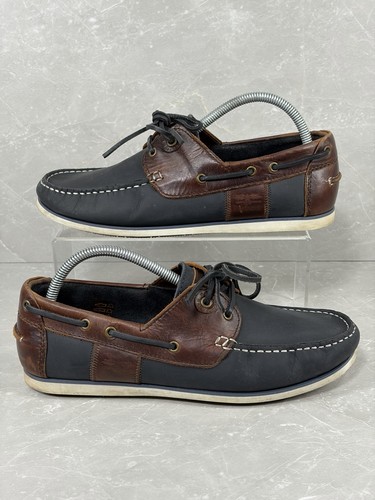 Barbour wake leather boat - barbour,