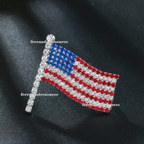 American flag 157 stones - american,