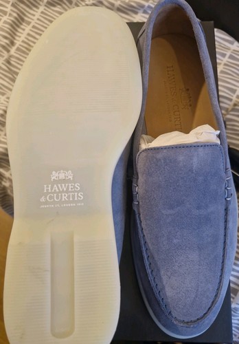 Haws and curtis suede casual - suede,