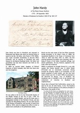 MM-GB Free Front 1834 signed John Hardy, MP Bradford