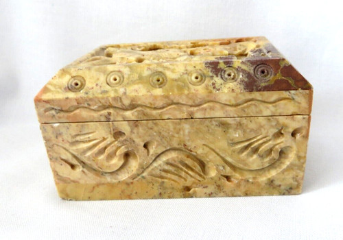 Vintage carved soapstone - vintage,