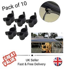 10x Black Caravan Motorhome