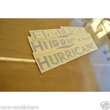 ELDDIS Hurricane Caravan Stickers Decals Graphics - SET OF