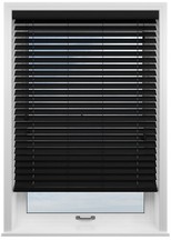 BLACK FAUX WOOD STRING