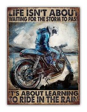 Motorcycle Rider Aluminium