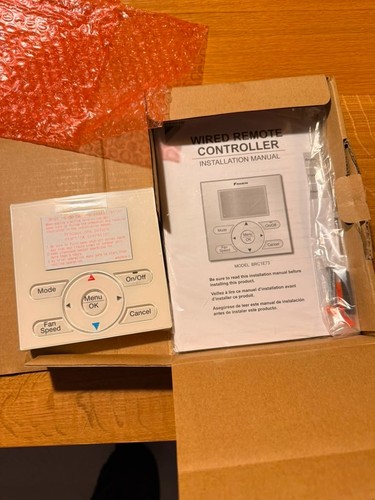 Daikin brc1e73 wired remote - brc1e73,