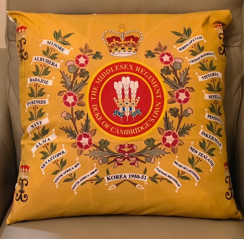 The middlesex regiment colours - the,