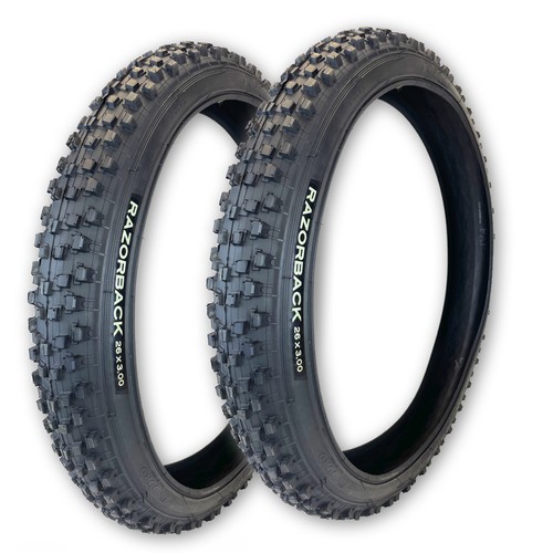 Two duro tire 26x3 razorback - two, 26x3.0