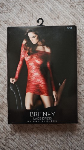 Ann summers britney red lace - britney,