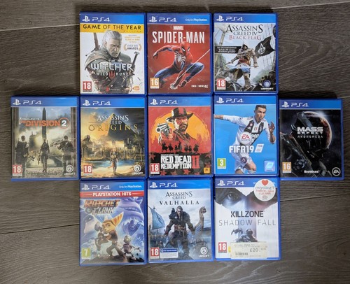 Ps4 games bundle job lot - games,