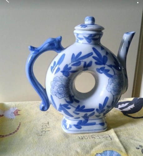 Vintage ornamental teapot - teapot, from