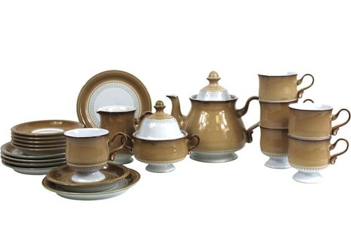 Denby seville tea set person - tea,