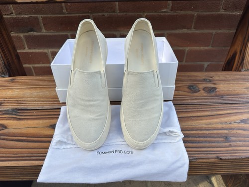 Common projects white suede - common,