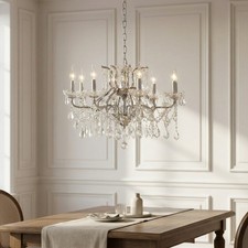 French Style Chic 8 Arm Branch