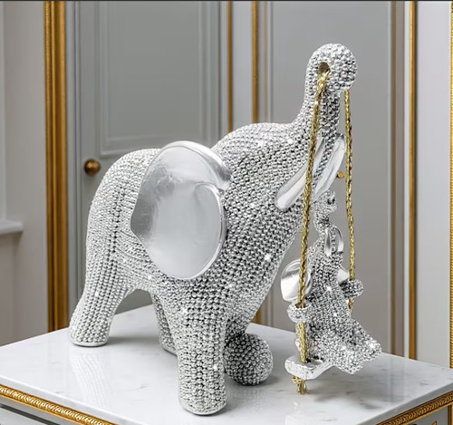 Small good luck elephant - small,
